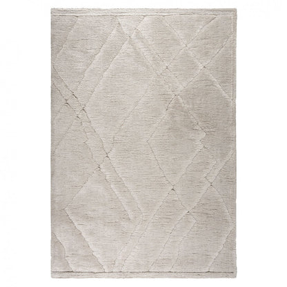 Alfombra Fez beige rayada 