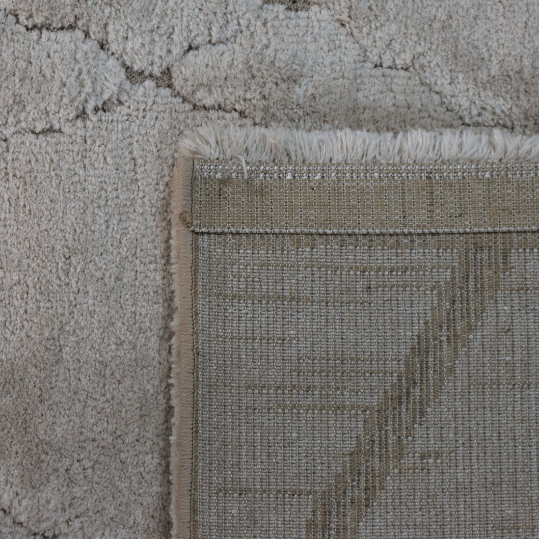 Alfombra Fez beige rayada