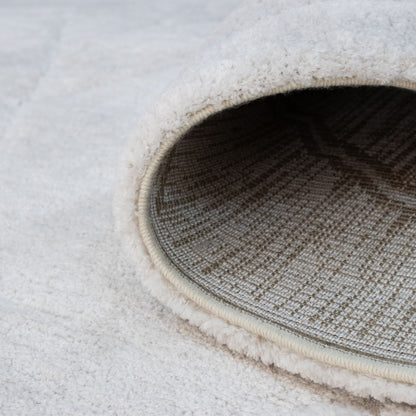 Alfombra Fez blanca rayada 