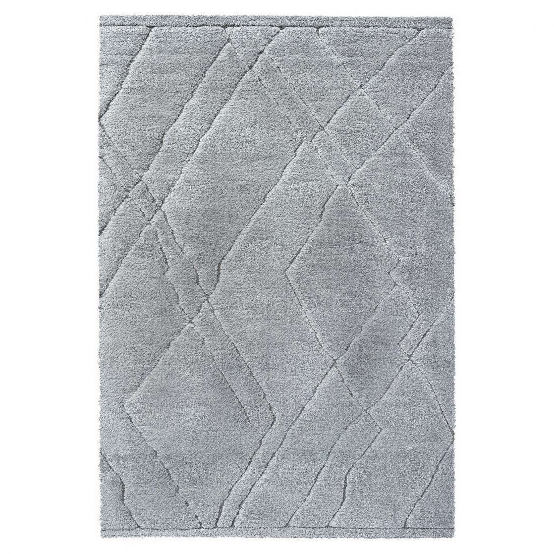 Alfombra Fez gris rayada 