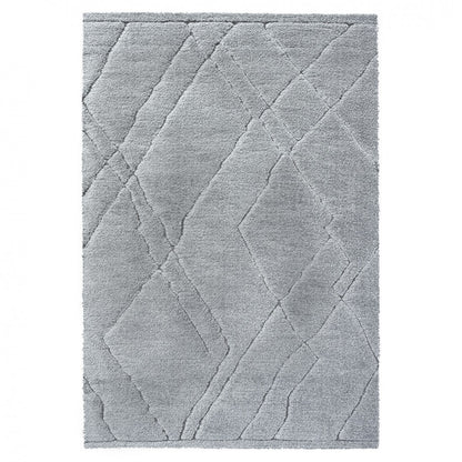 Alfombra Fez gris rayada 