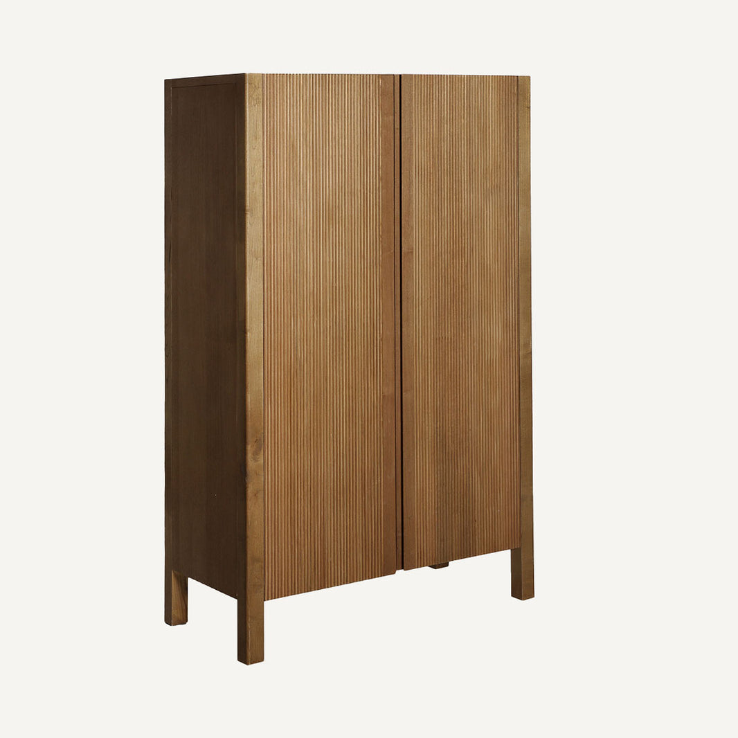 Armario color marrón, de madera DM