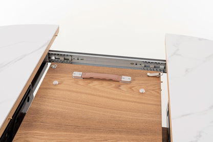 Mesa de comedor Roble Extensible Apertura fácil