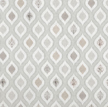 Papel pintado hoja geométrico continuo