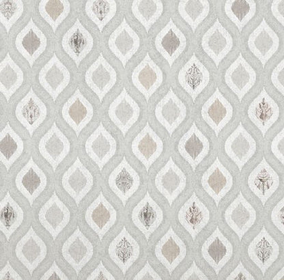 Papel pintado hoja geométrico continuo