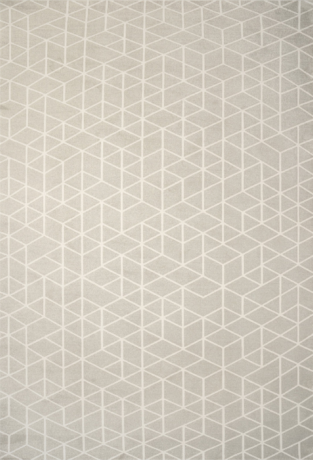 alfombra beige figuras geométricas