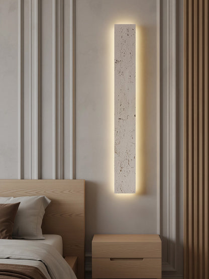 Aplique de pared beige, mármol travertino