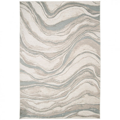 Alfombra adore ondas multicolor