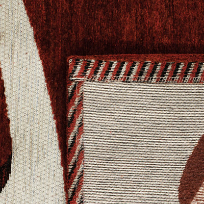 Alfombra Bliss Roja estampada