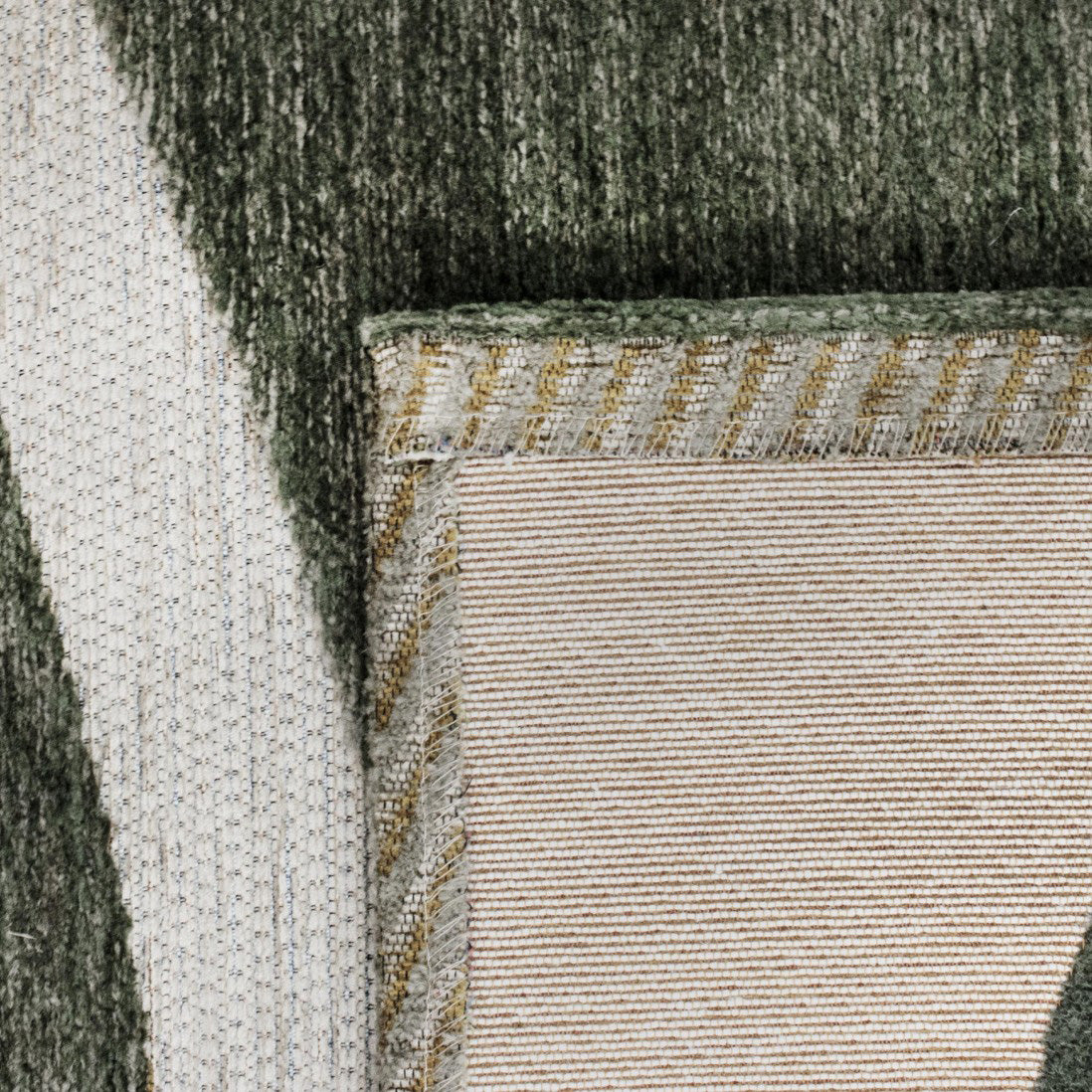 Alfombra Bliss Verde estampada