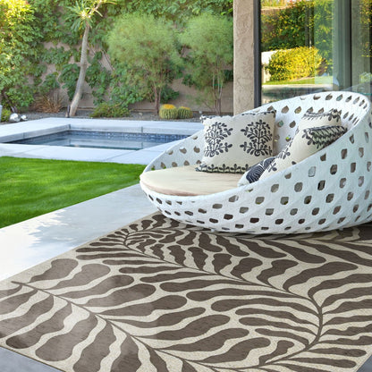 Alfombra Sandalo Marron