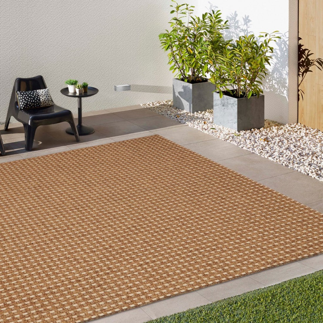 Alfombra Tatami Ocre