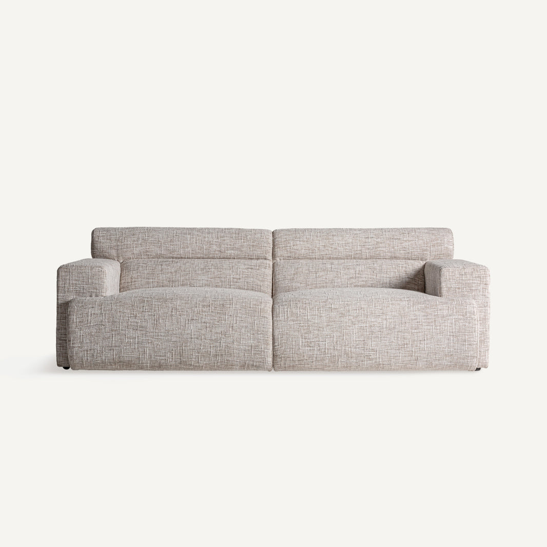 El sofá modular de tres plazas