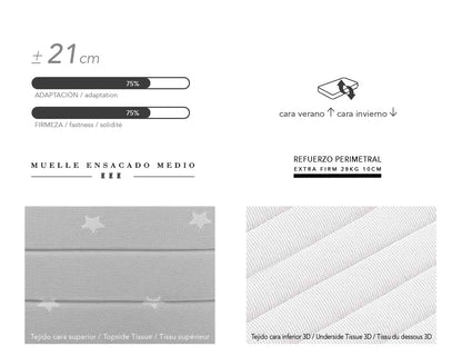 Colchón para adolescentes héroe