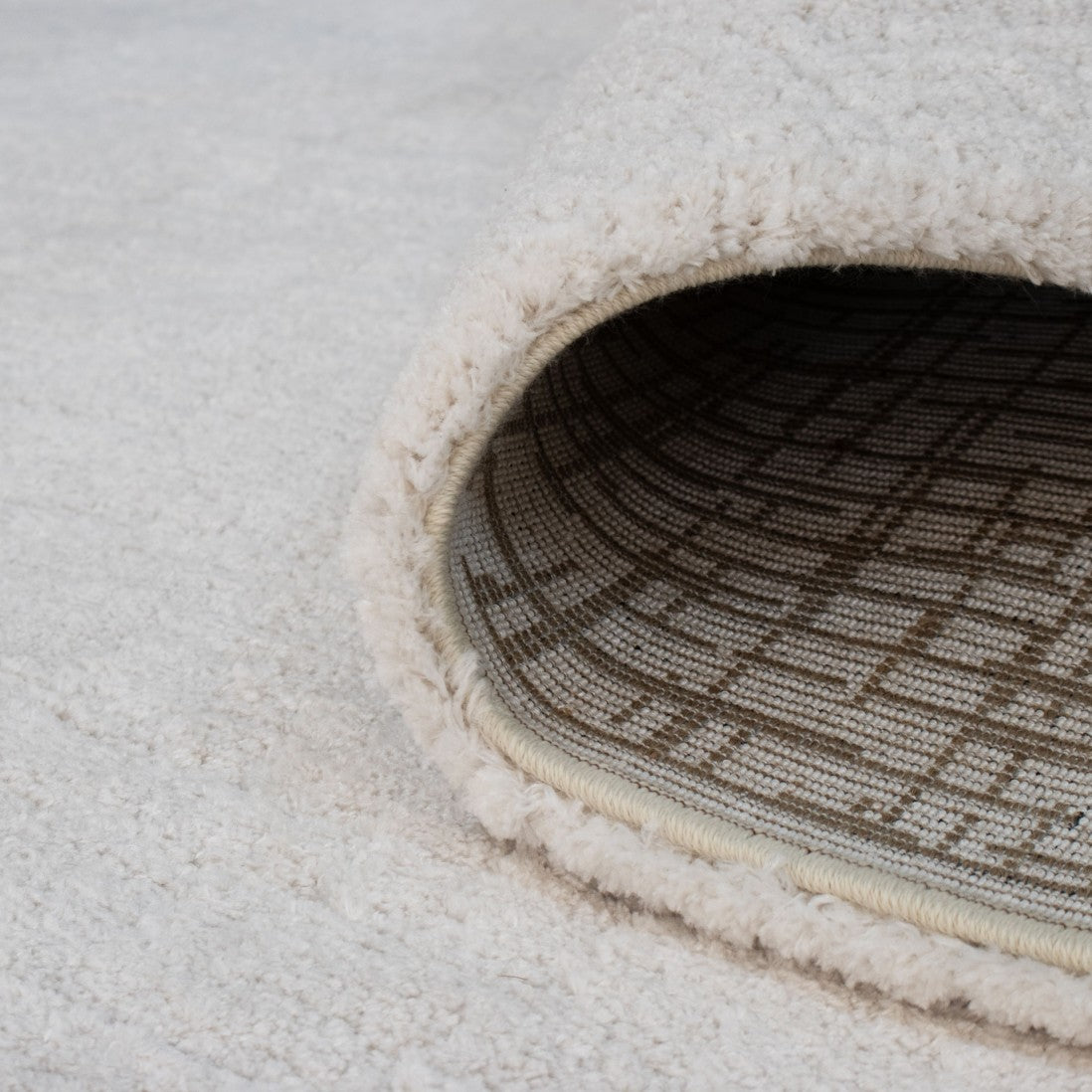 Alfombra Fez Lisa Blanca