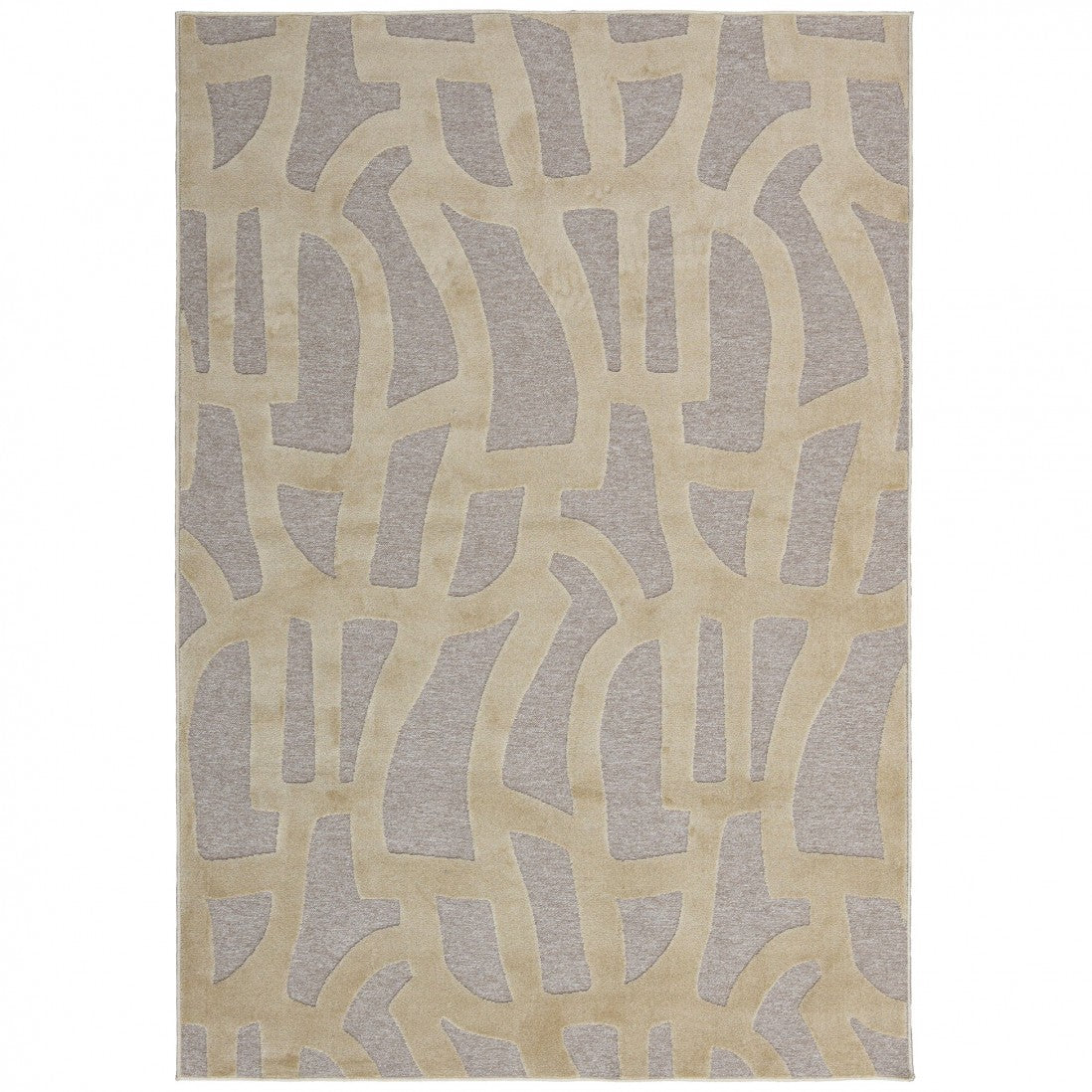 Alfombra Malmo geométrico Beige