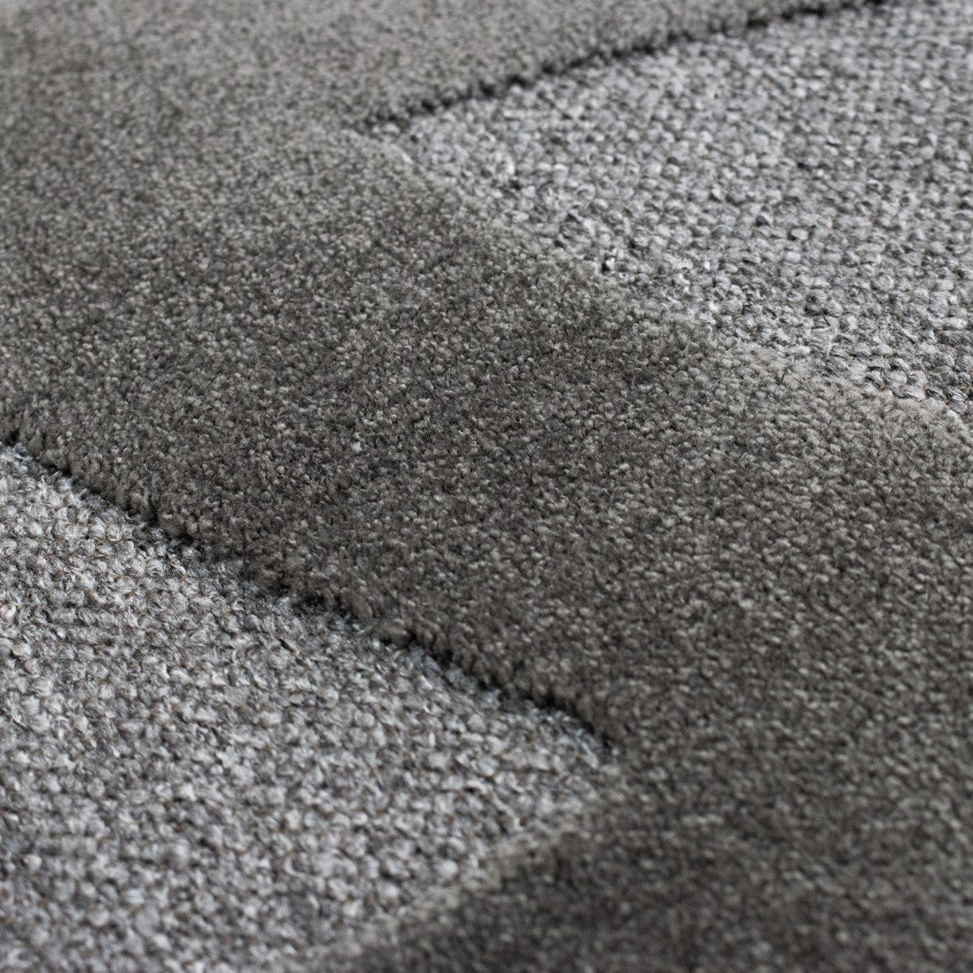 Alfombra Malmo geométrico Gris