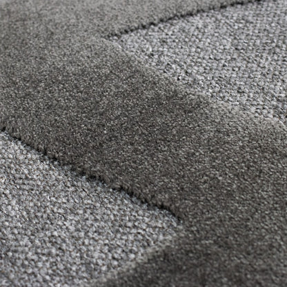 Alfombra Malmo geométrico Gris