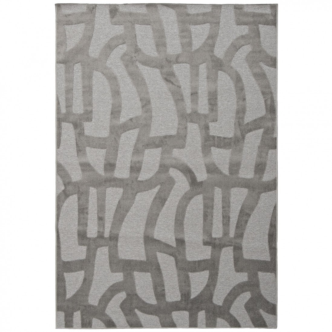 Alfombra Malmo geométrico Gris