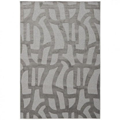 Alfombra Malmo geométrico Gris