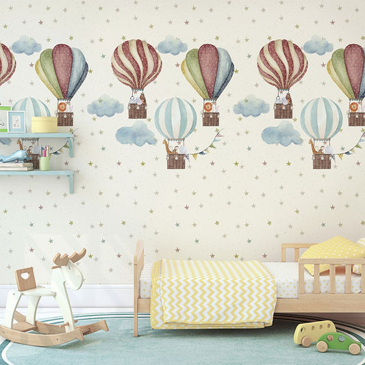 papel pared habitación niños