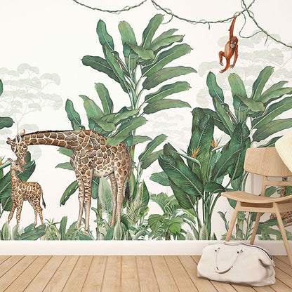 papel pared niños africa