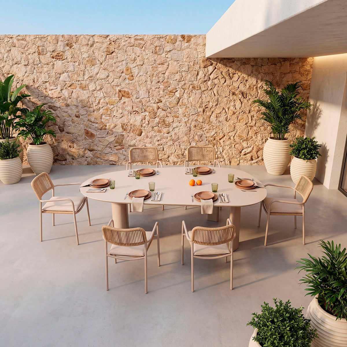 Mesa de comedor Paula exterior